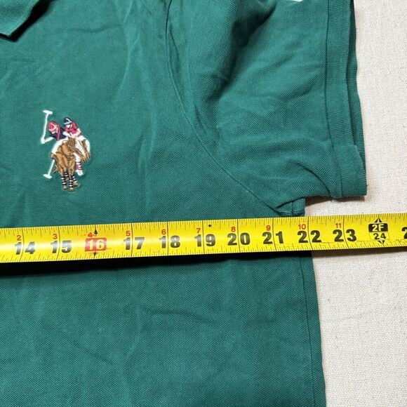 US POLO ASSN Shirt Mens Medium Brown Polo Big Pony #3 Short Sleeve Classic Adult - Picture 4 of 5